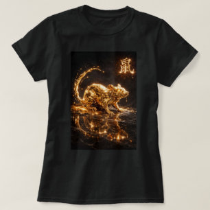 Fu Chinese Zodiac Jahr der Ratte 0046467 T-Shirt