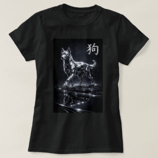 Fu Chinesischer Zodiac-Jahr des Hundes 0046428 T-Shirt