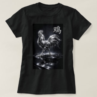 Fu Chinesisches Sternzeichen Jahr des Hahn 0046427 T-Shirt