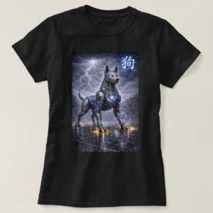 Fu Chinesisches Sternzeichen Jahr des Hundes 00464 T-Shirt