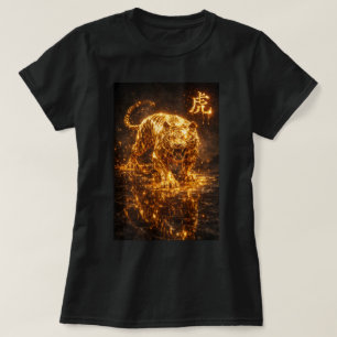 Fu Chinesisches Sternzeichen Jahr des Tigers 00464 T-Shirt