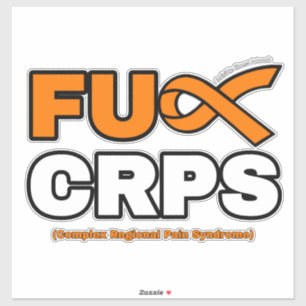 FU CRPS AUFKLEBER