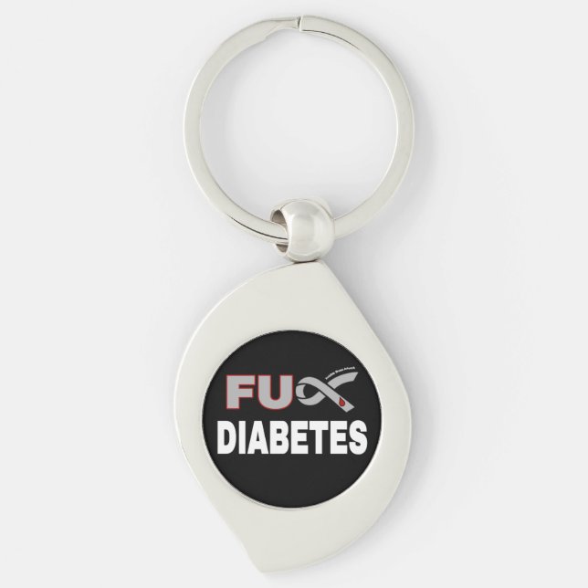 FU Diabetes Schlüsselanhänger (Vorderseite)