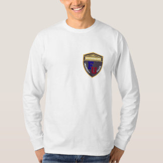 FU Hochschulpolizei-langes Hülsen-T-Shirt T-Shirt