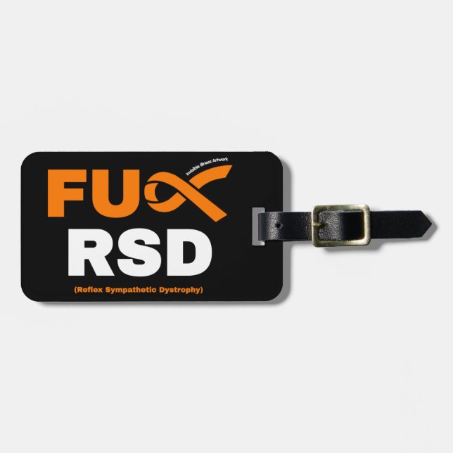 FU RSD GEPÄCKANHÄNGER (Vorderseite horizontal)