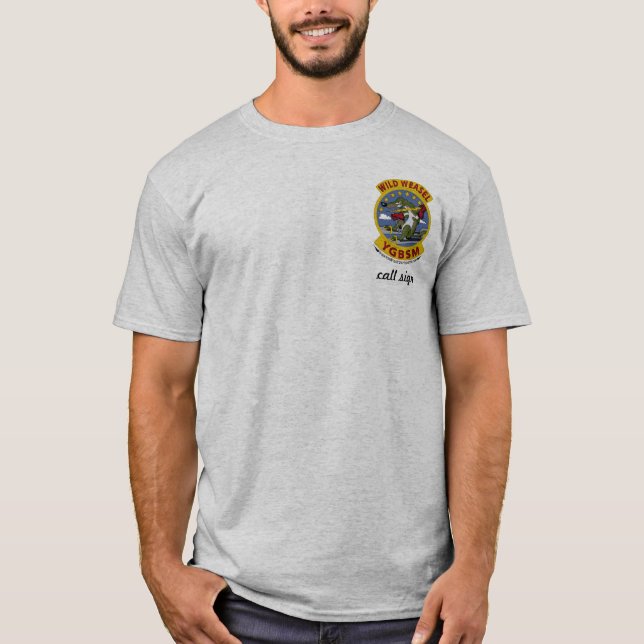 FU Weasel-Entwurf (hellfarbig) T-Shirt (Vorderseite)