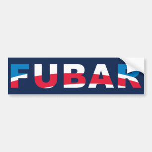 FUBAR AUTOAUFKLEBER