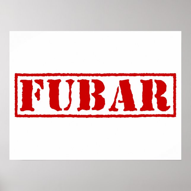 FUBAR POSTER (Vorne)