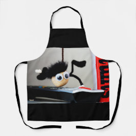 Fubby hangend als de scene van Tom Cruise. Schürze