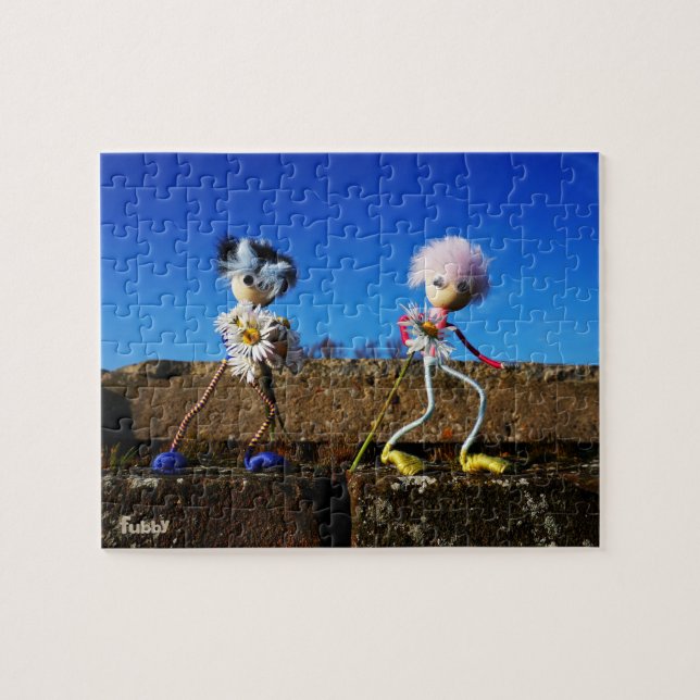 Fubby's die elkaars valentijn zijn. (Horizontal)