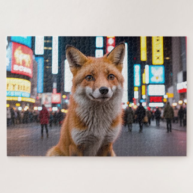 Fuchs am Times Square (Horizontal)