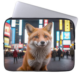 Fuchs am Times Square Laptopschutzhülle