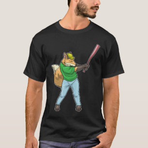 Fuchs Baseball Baseballschläger T-Shirt