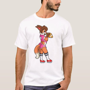 Fuchs beim Fußball T-Shirt