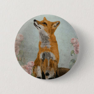 Fuchs, Blume, Button