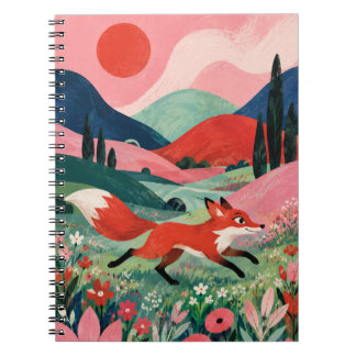 Fuchs-Blumental-Notizbuch Notizblock