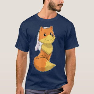 Fuchs Brautschleier Hochzeit T-Shirt