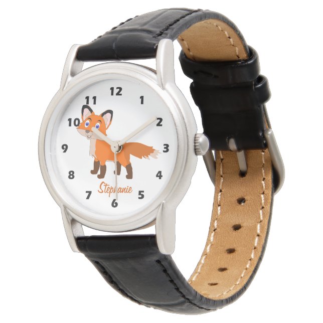 Fuchs Design Armbanduhr (Schrägansicht)