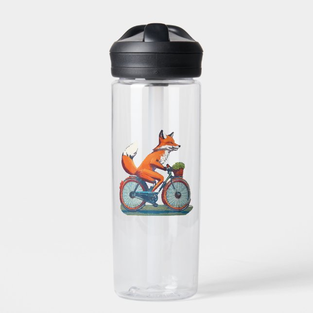 Fuchs Fahrrad Trinkflasche (Vorderseite)