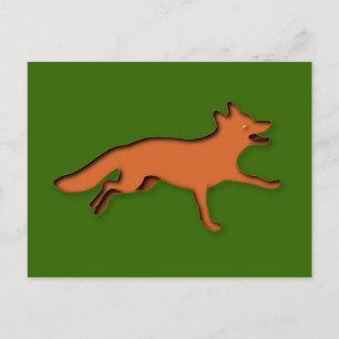 Fuchs Fuchs Postkarte