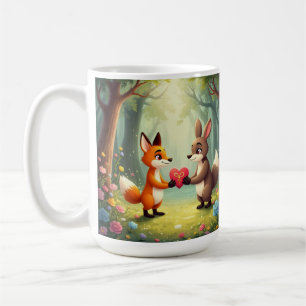 Fuchs-Hasen-Liebe-Tasse Kaffeetasse