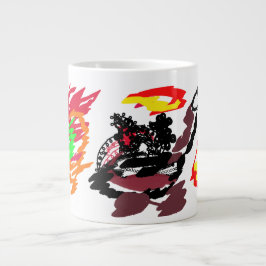 Fuchs Herbst wild Jumbo-Tasse
