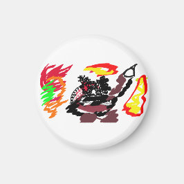 Fuchs Herbst wild Magnet