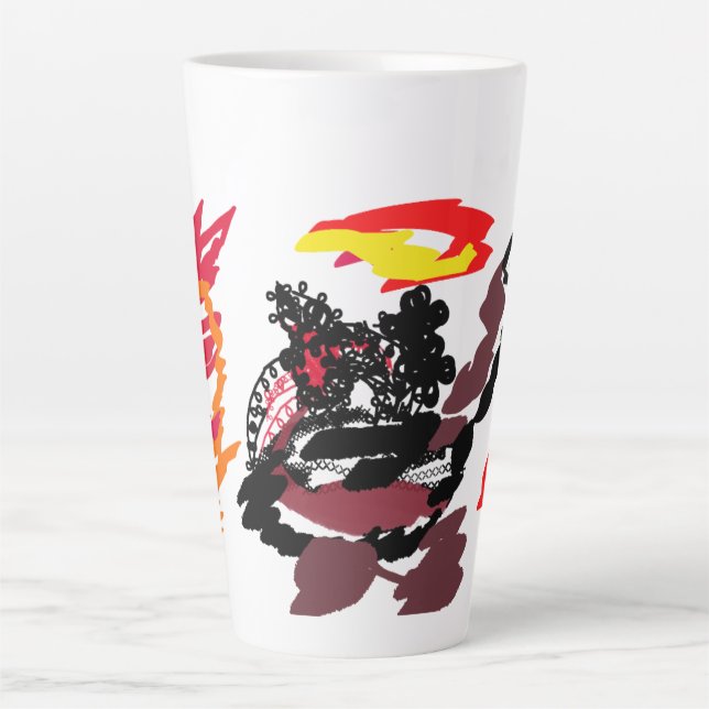 Fuchs Herbst wild  Milchtasse (Vorderseite)