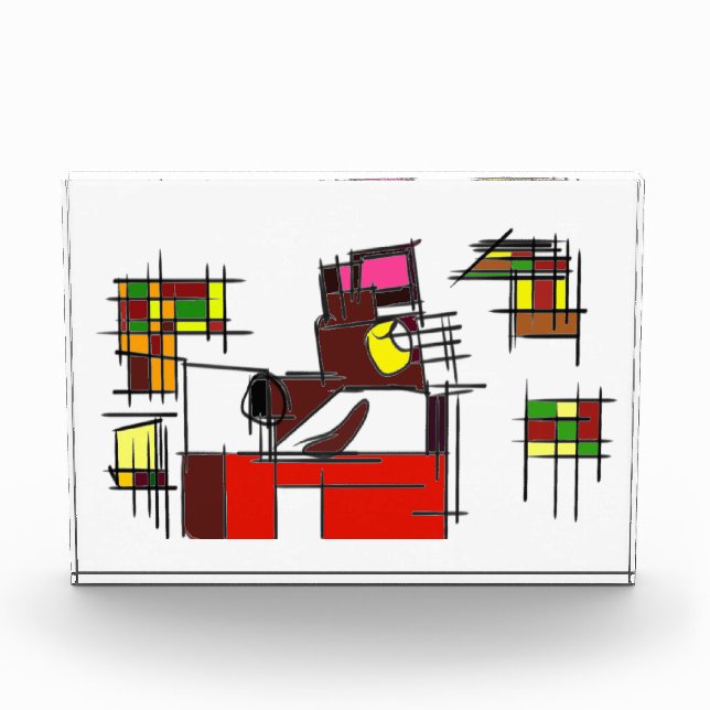 Fuchs Herbstfreude Fotoblock (Vorderseite)