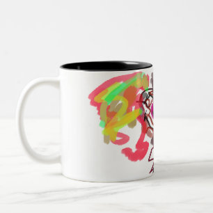 Fuchs Herbstliebe Zweifarbige Tasse