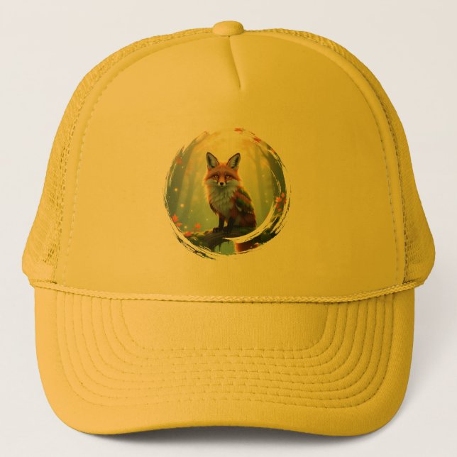 Fuchs Hut Truckerkappe (Vorderseite)
