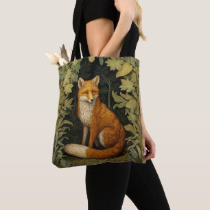 Fuchs im Wald, Jugendstil Tasche