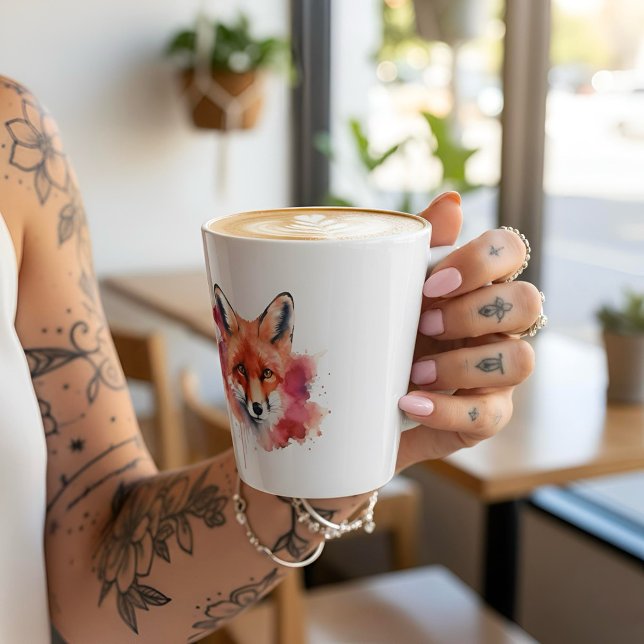 Fuchs Latte Tasse (Von Creator hochgeladen)