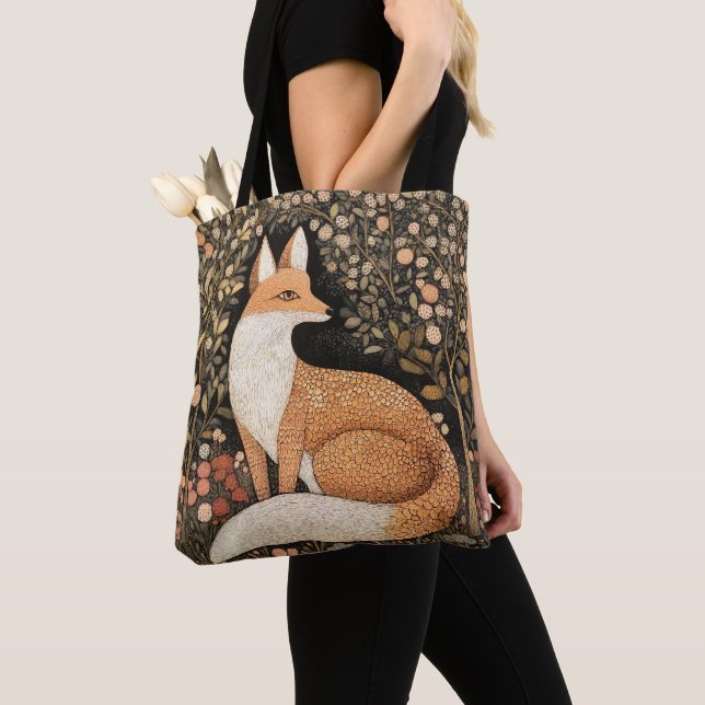 Fuchs Liebe  Tasche (Von Nahem)