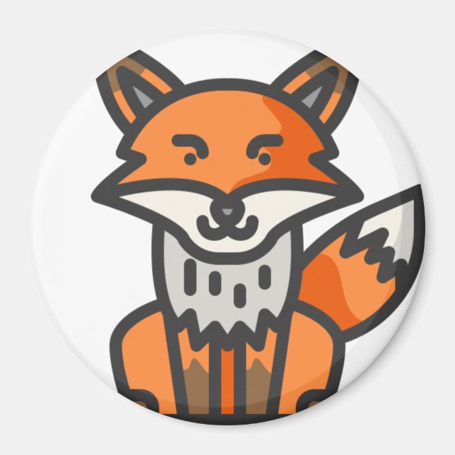Fuchs Magnet (Vorne)
