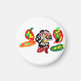 Fuchs markiert Herbst  Magnet