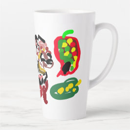 Fuchs markiert Herbst  Milchtasse