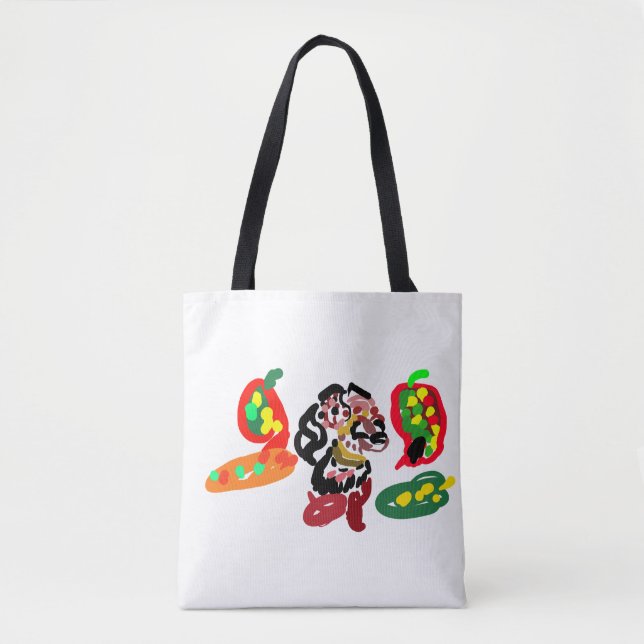 Fuchs markiert Herbst  Tasche (Vorderseite)