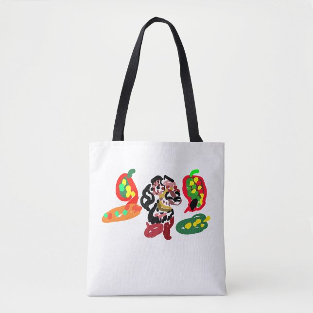 Fuchs markiert Herbst  Tasche (Vorderseite)