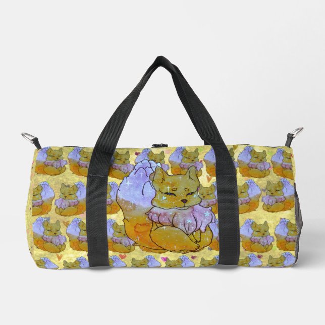 Fuchs namens Dice Duffle Bag (Vorderseite)