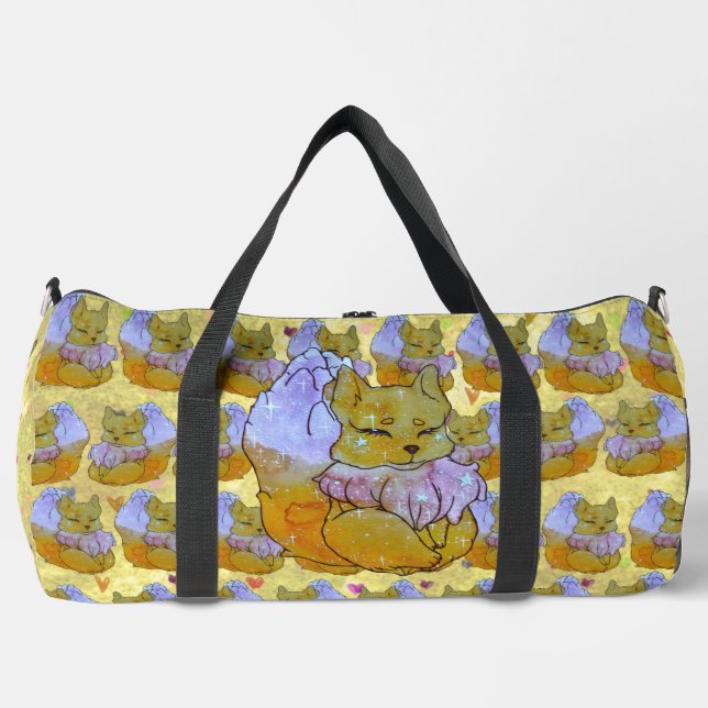 Fuchs namens Dice Duffle Bag (Vorderseite)