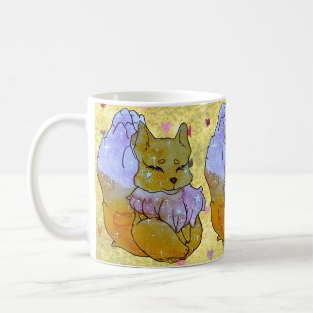 Fuchs namens Dice Kaffeetasse (Links)