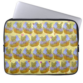 Fuchs namens Dice Laptopschutzhülle