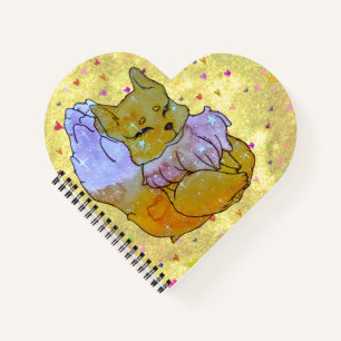 Fuchs namens Dice Notizbuch