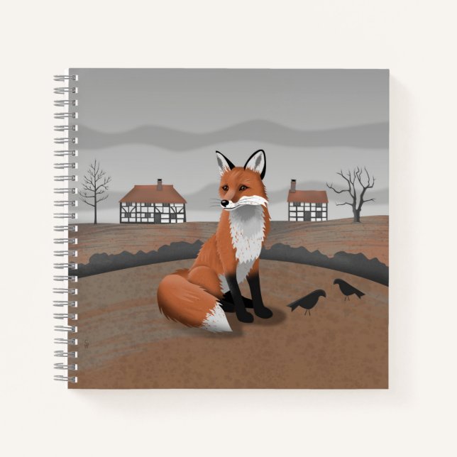 Fuchs Notizbuch (Vorderseite)