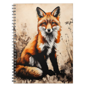 Fuchs Notizbuch Journal Notizblock