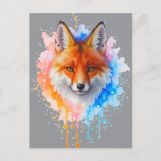 Fuchs Postkarte