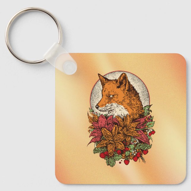 Fuchs Schlüsselanhänger (Vorderseite)