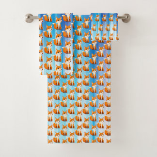 Fuchs-Set Badhandtuch Set