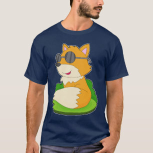 Fuchs-Sonnenbrillen T-Shirt